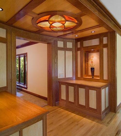 Vitrail à l'intérieur