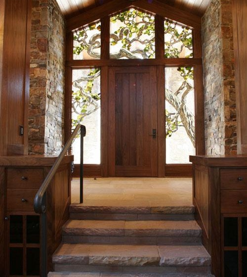 Vitraux à l'intérieur