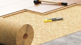 Pose de stratifié sur sol en béton