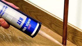 Pose de parquet stratifié