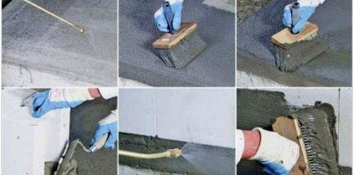 Nivellement du sol dans un nouveau bâtiment