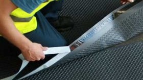 Chape de sol rugueuse