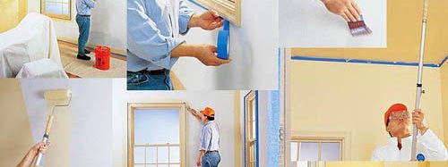 Séquence de rénovation d'un appartement