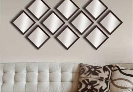 Déco murale avec miroirs