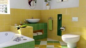 sélection de carreaux de salle de bain