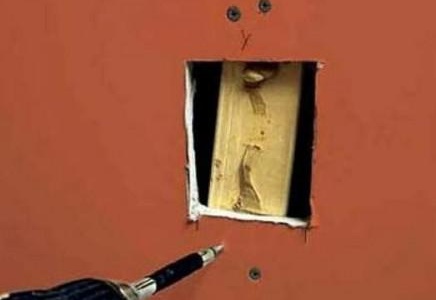 Réparer un trou dans un mur en plaques de plâtre