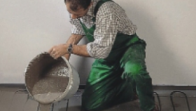 épaisseur de la chape du chauffage au sol