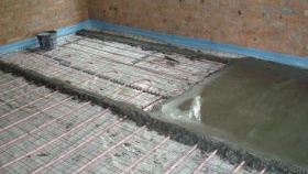 Insonorisation sous chape