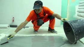 couche de finition du sol