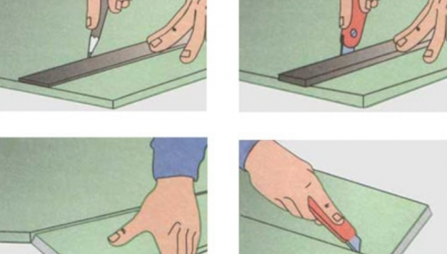 Comment couper des cloisons sèches