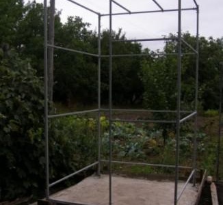 Cadre de douche champêtre