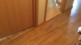 Traitement du stratifié après la pose