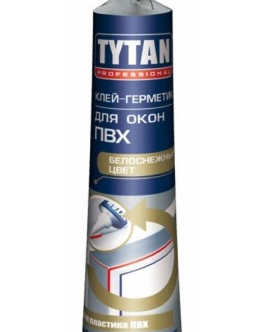 Mastic adhésif pour fenêtres en PVC