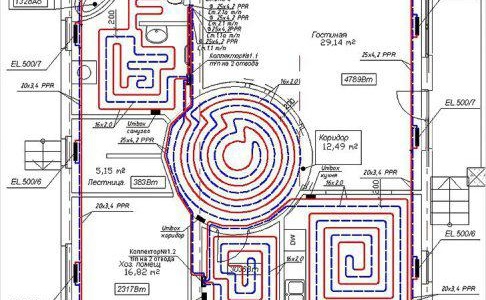 Étapes d'installation d'un plancher d'eau chaude