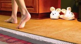 Carrelage pour sols chauds