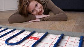 Chauffage au sol sous stratifié