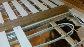 Préparation du sol pour le stratifié