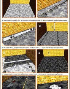 balises pour le nivellement du sol