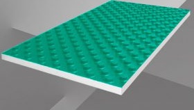 Tapis pour sol d'eau chaude