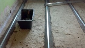 Chape semi-sèche à faire soi-même