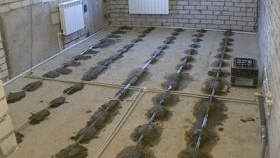 nivellement de sol plat