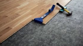 Pose de parquet stratifié