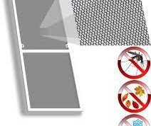 maille de fenêtre en PVC