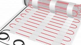 pose d'un plancher chauffant électrique