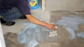 Apprêt de sol pour stratifié