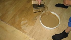 nivellement du sous-plancher