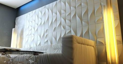 Les panneaux 3D créent un effet inhabituel