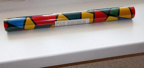 Fenêtres en plastique avec vitraux