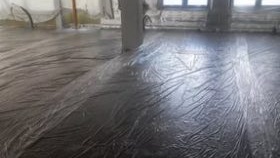 Entretien d'une chape semi-sèche