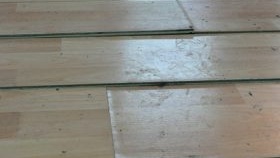 Préparation du sol pour le stratifié