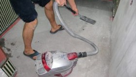 Installation d'un plancher d'eau chaude