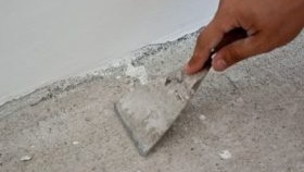 Installation d'un plancher chauffant infrarouge