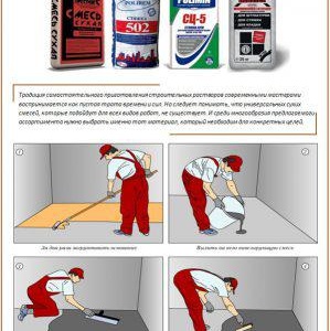 Technologie de sol autonivelant