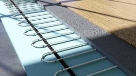 Substrat pour chauffage au sol