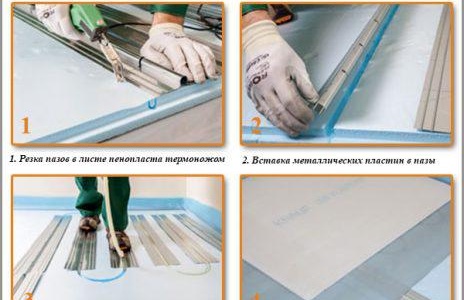 Pose de chauffage au sol sans chape