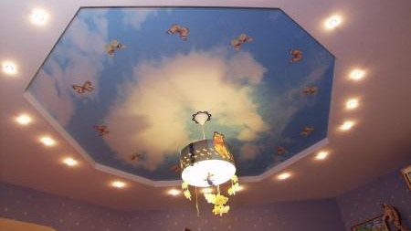 Chambre d'enfant en plaques de plâtre