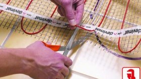 Réparation de plancher chauffant électrique