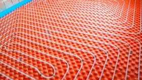 Pose d'un plancher chauffant