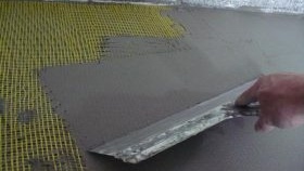 Treillis de renfort pour sol autonivelant