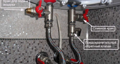 Vidange du chauffe-eau