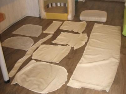 Enlever le rembourrage des meubles rembourrés