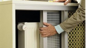 Clôture de protection et de décoration pour radiateurs