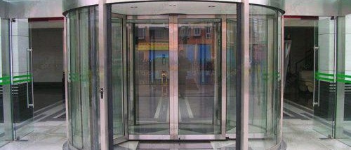 Groupes d'entrée en verre