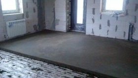 Chape semi-sèche à faire soi-même