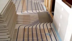 technologie de chauffage au sol sec