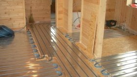 Plancher chauffant à l'eau à faire soi-même